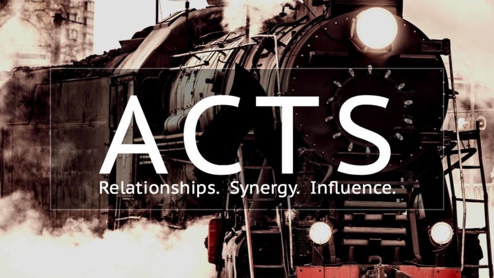Acts: Relationshsips. Synergy. Influence
